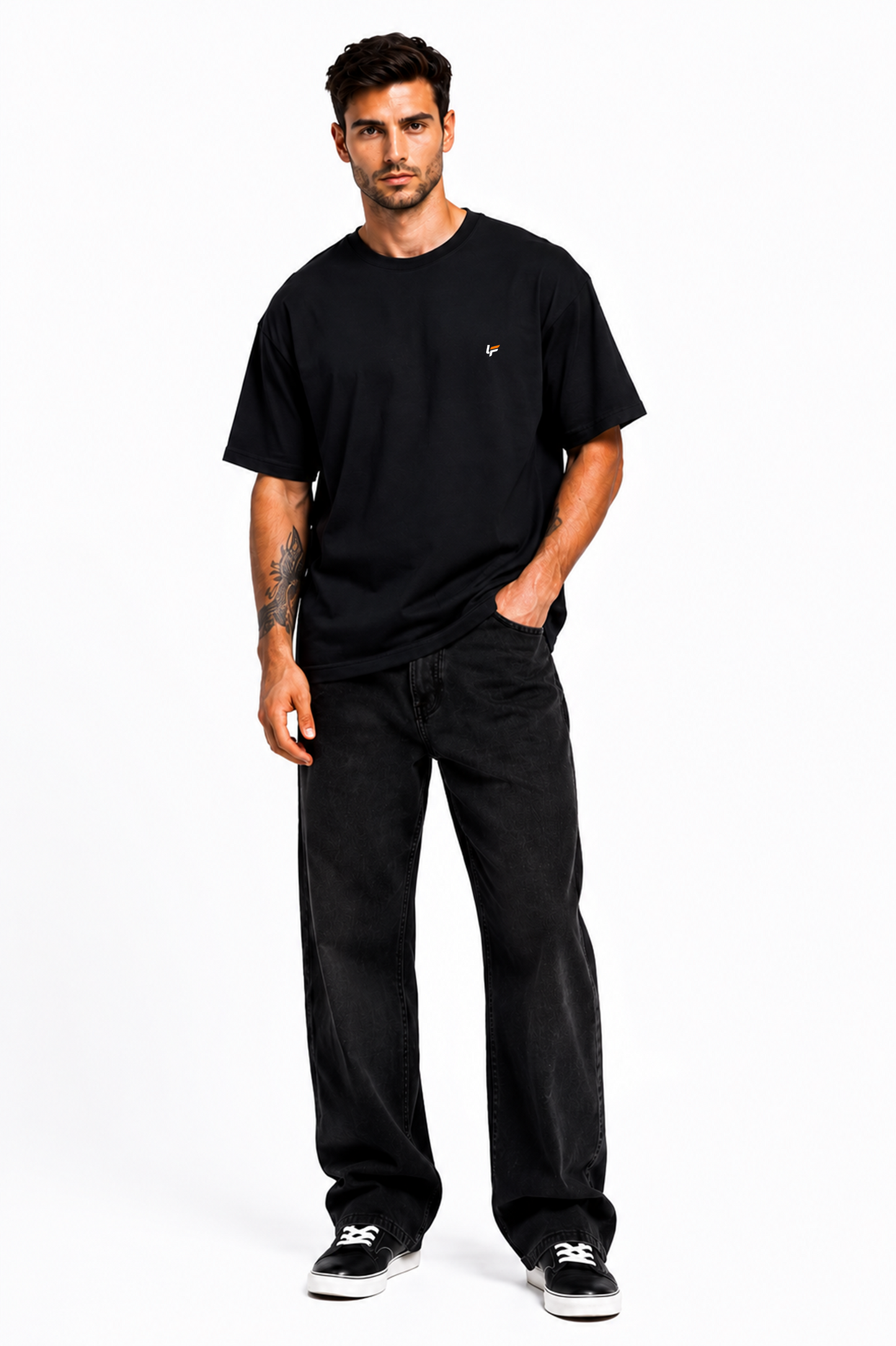 Luckyfits AMIRI |Unisex Oversized Standard T-Shirt
